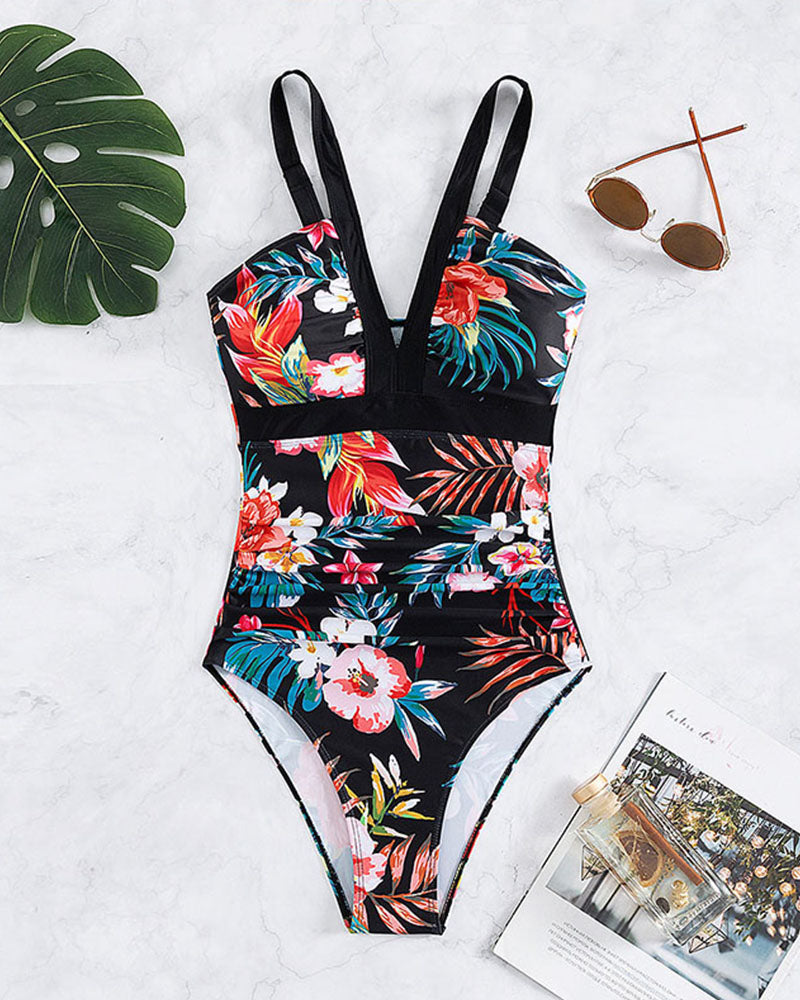 Pamela - Maillot de Bain Floral Chic