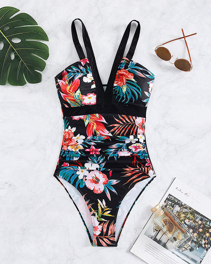 Pamela - Maillot de Bain Floral Chic