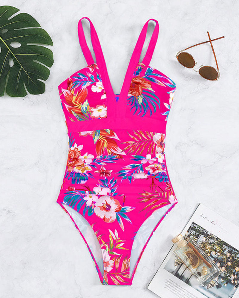 Pamela - Maillot de Bain Floral Chic