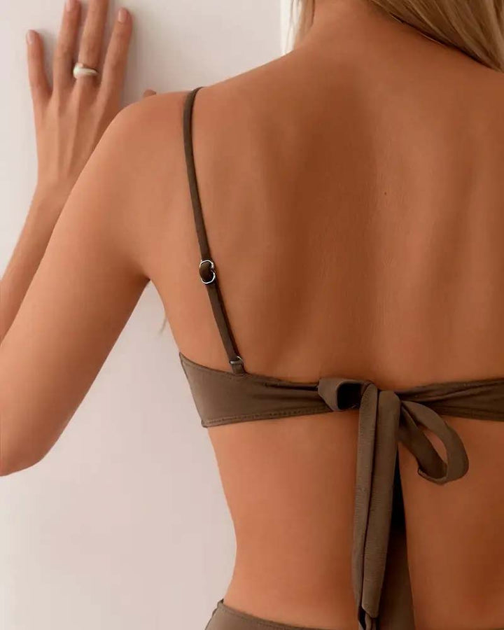 Phyllis - Ensemble de Bikini Bandeau Chic