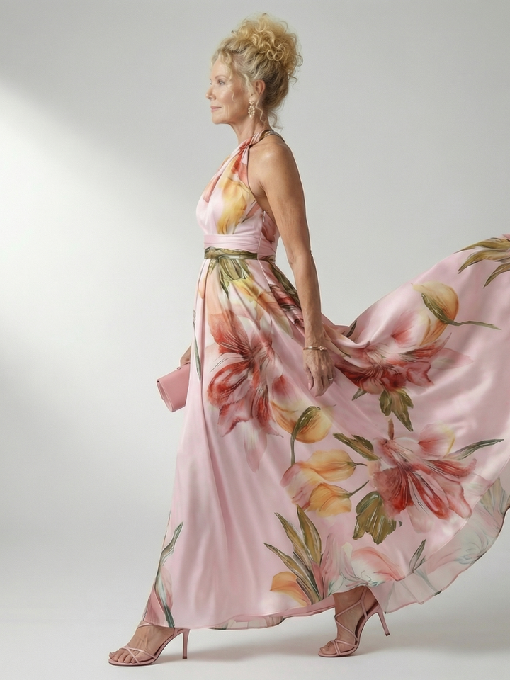 Amiel | Robe Maxi Florale Légère