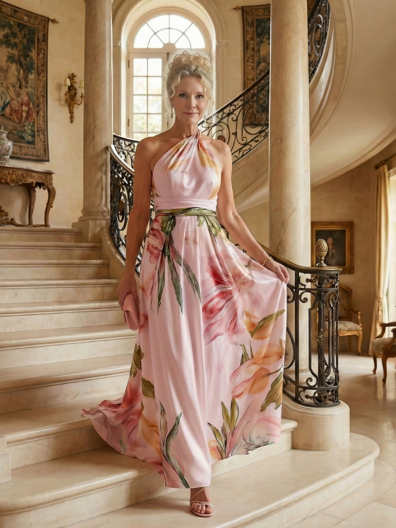 Amiel | Robe Maxi Florale Légère