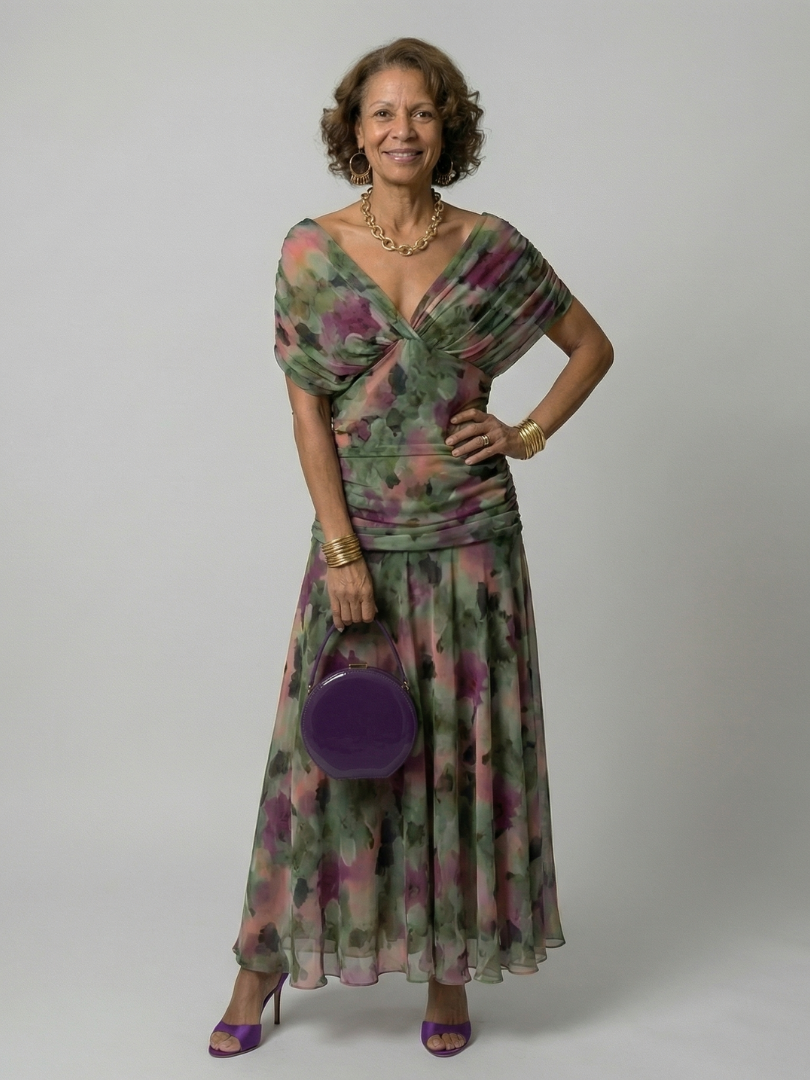 Calen | Robe Midi Off-Shoulder