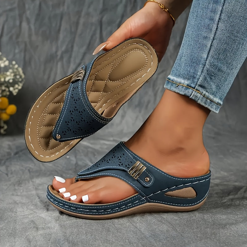 Sophia | Sandales à Talon Wedge Confort