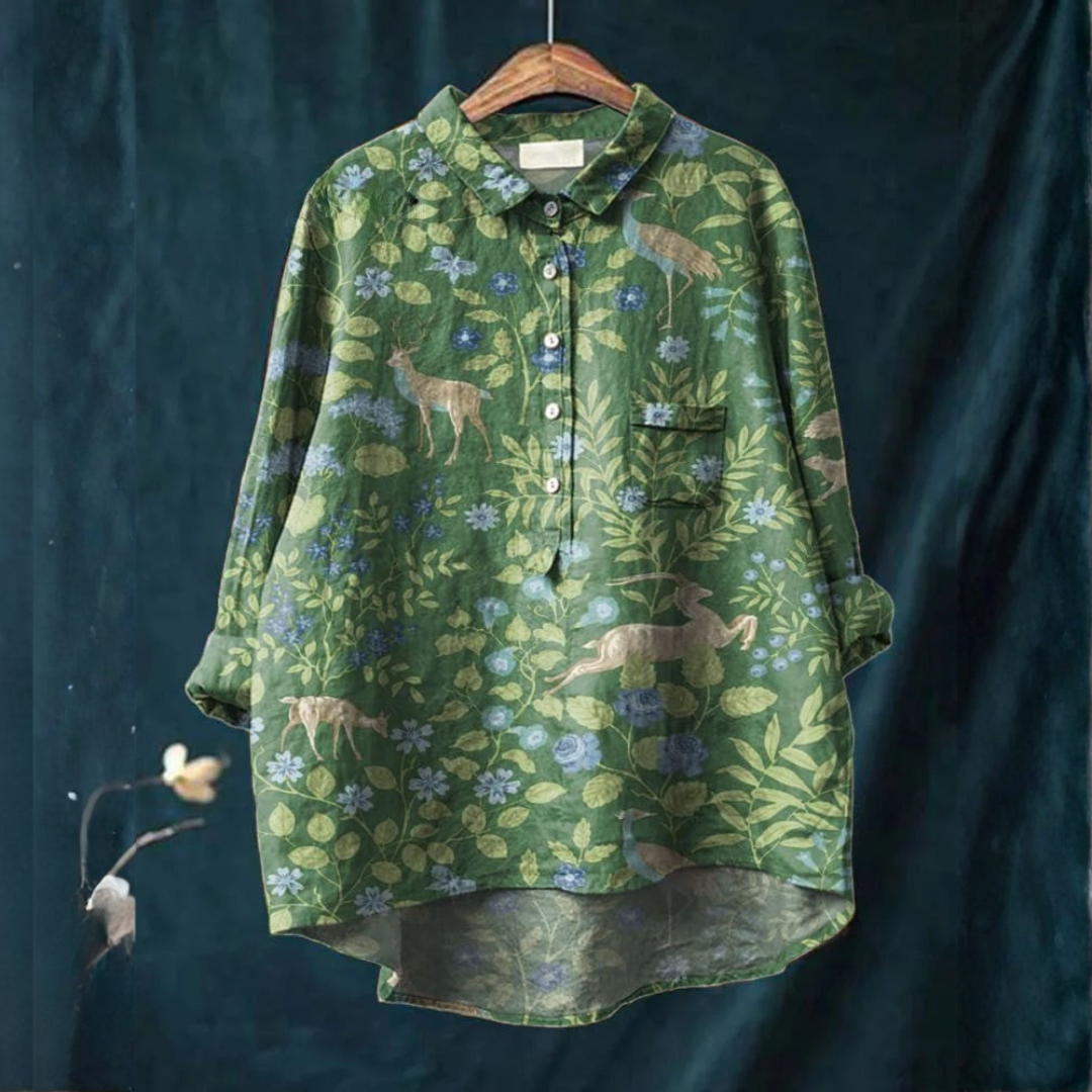 DELACROIX | Chemise Élégante à Motif Isaline