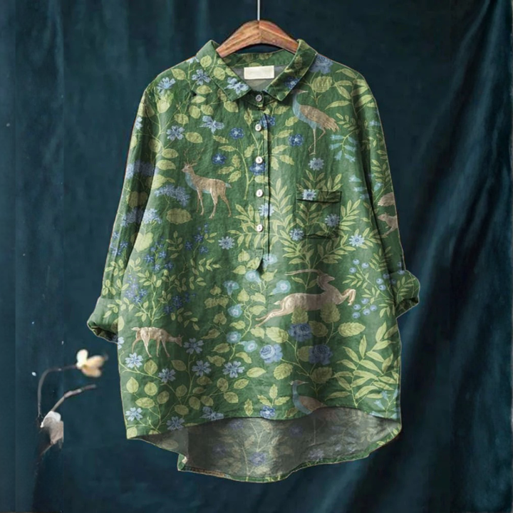 DELACROIX | Chemise Élégante à Motif Isaline
