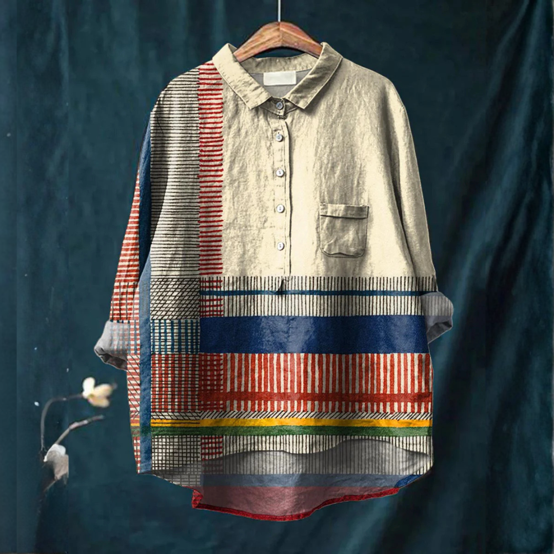 DELACROIX | Chemise Élégante à Motif Ophélie