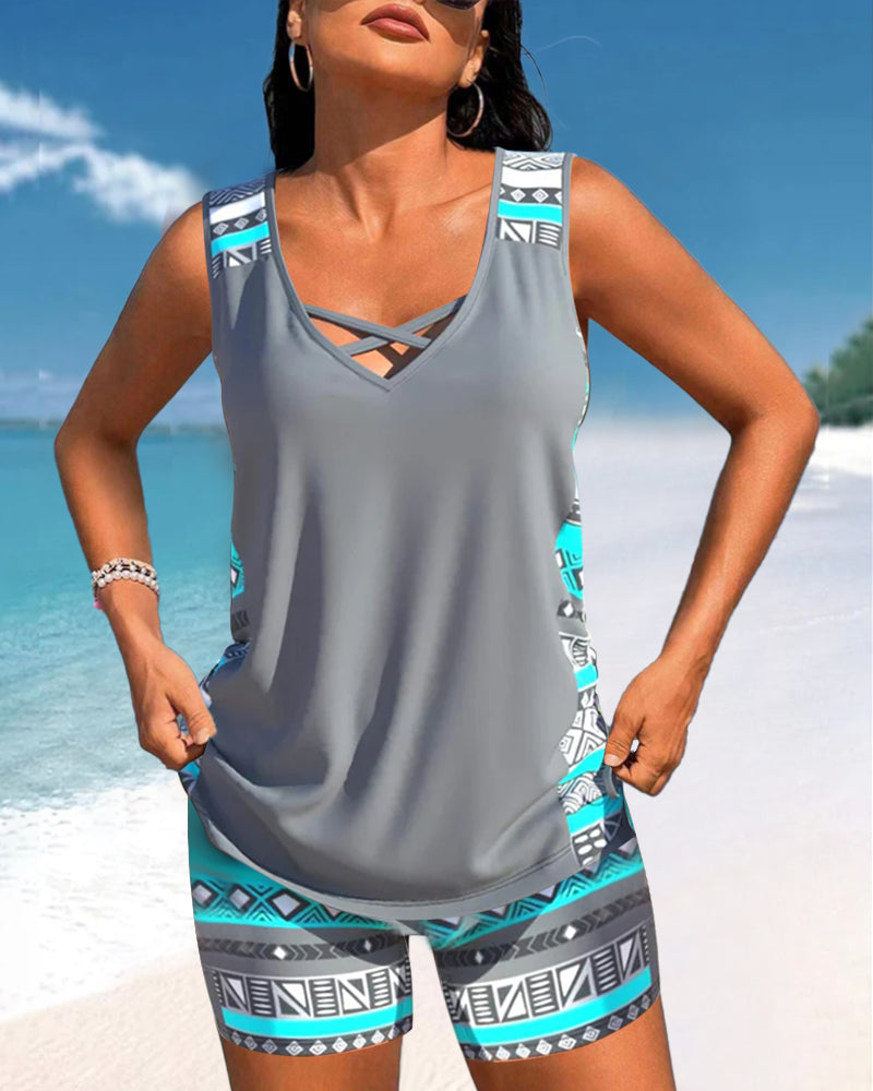 Evelyn - Short de Tankini Aéré