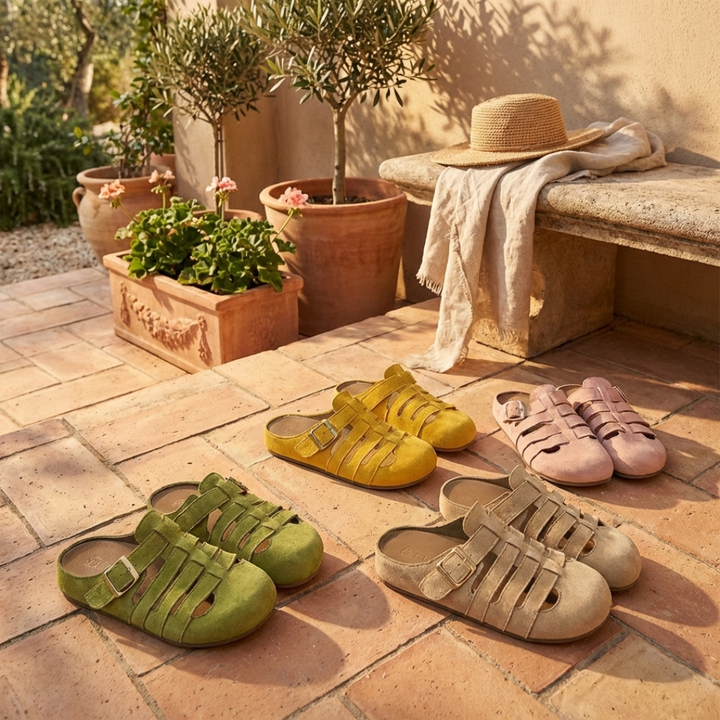 Natty | Sandales Mules Confortables à Enfiler