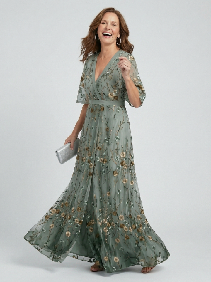 Selora | Robe Maxi Flow à Encolure Halter
