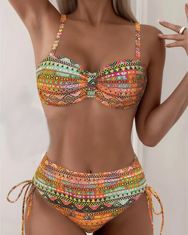 Jada - Ensemble de Bikini Imprimé Tribal