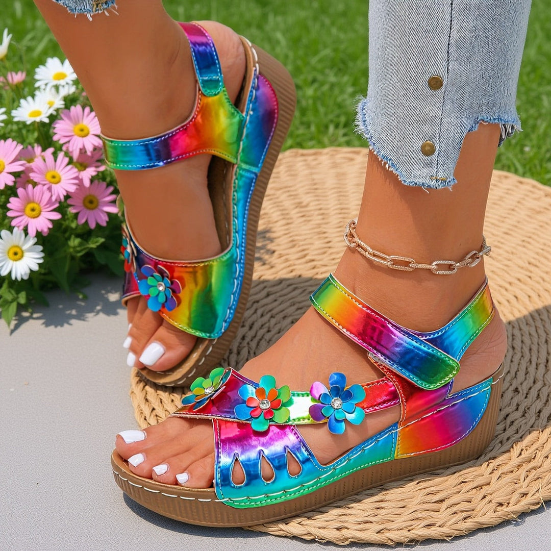 Chloe | Wedges Changeant de Couleur