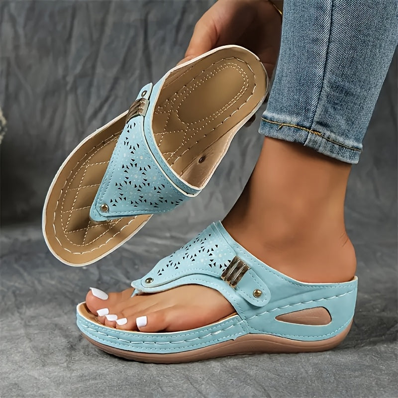 Sophia | Sandales à Talon Wedge Confort