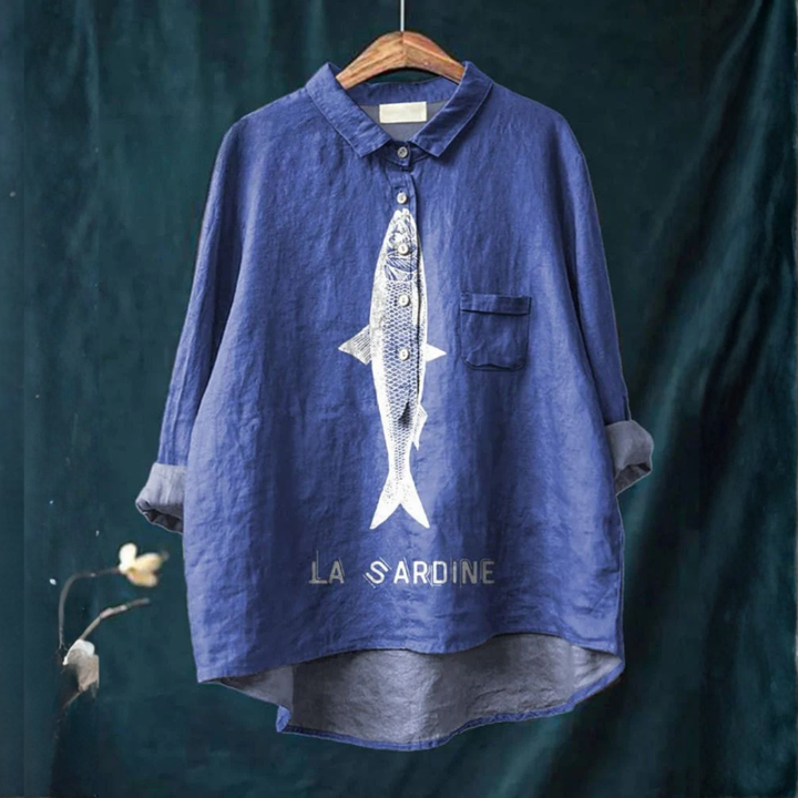 DELACROIX | Chemise Élégante à Motif Adèle