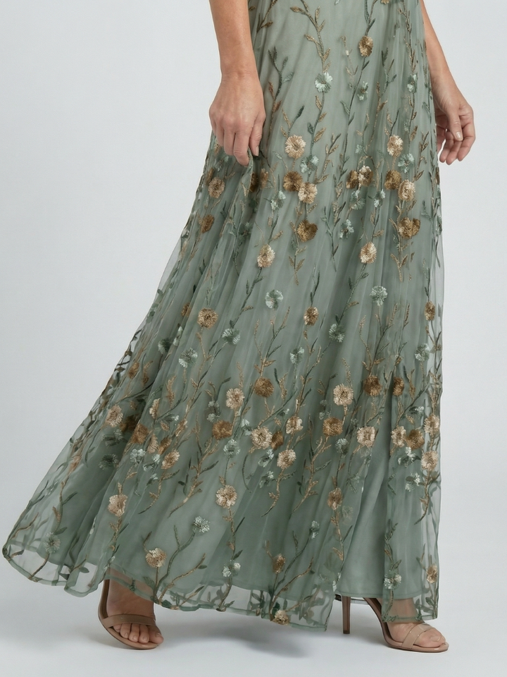 Selora | Robe Maxi Flow à Encolure Halter