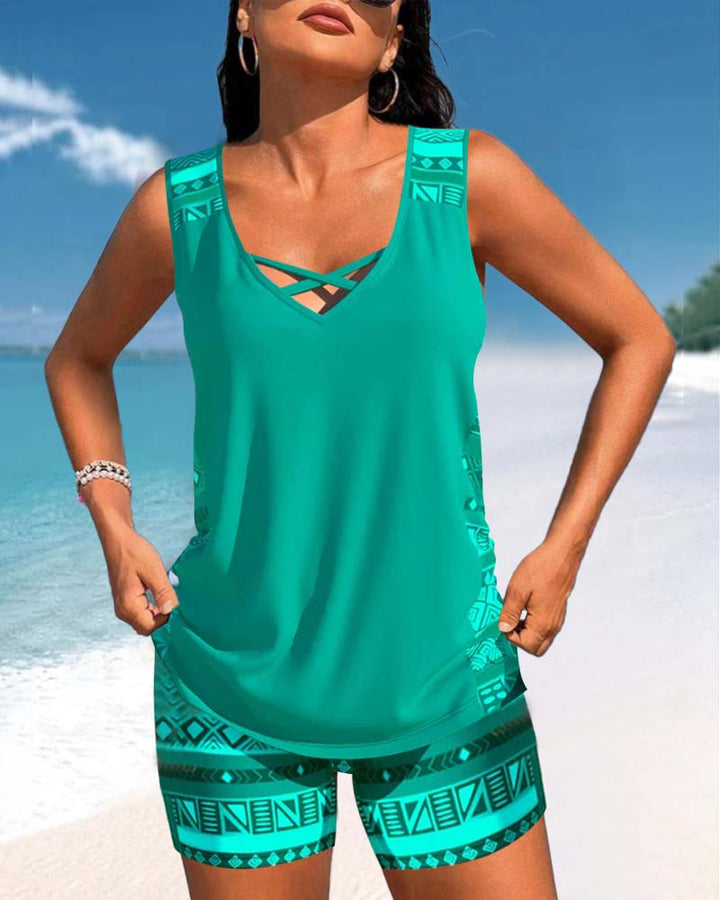 Evelyn - Short de Tankini Aéré