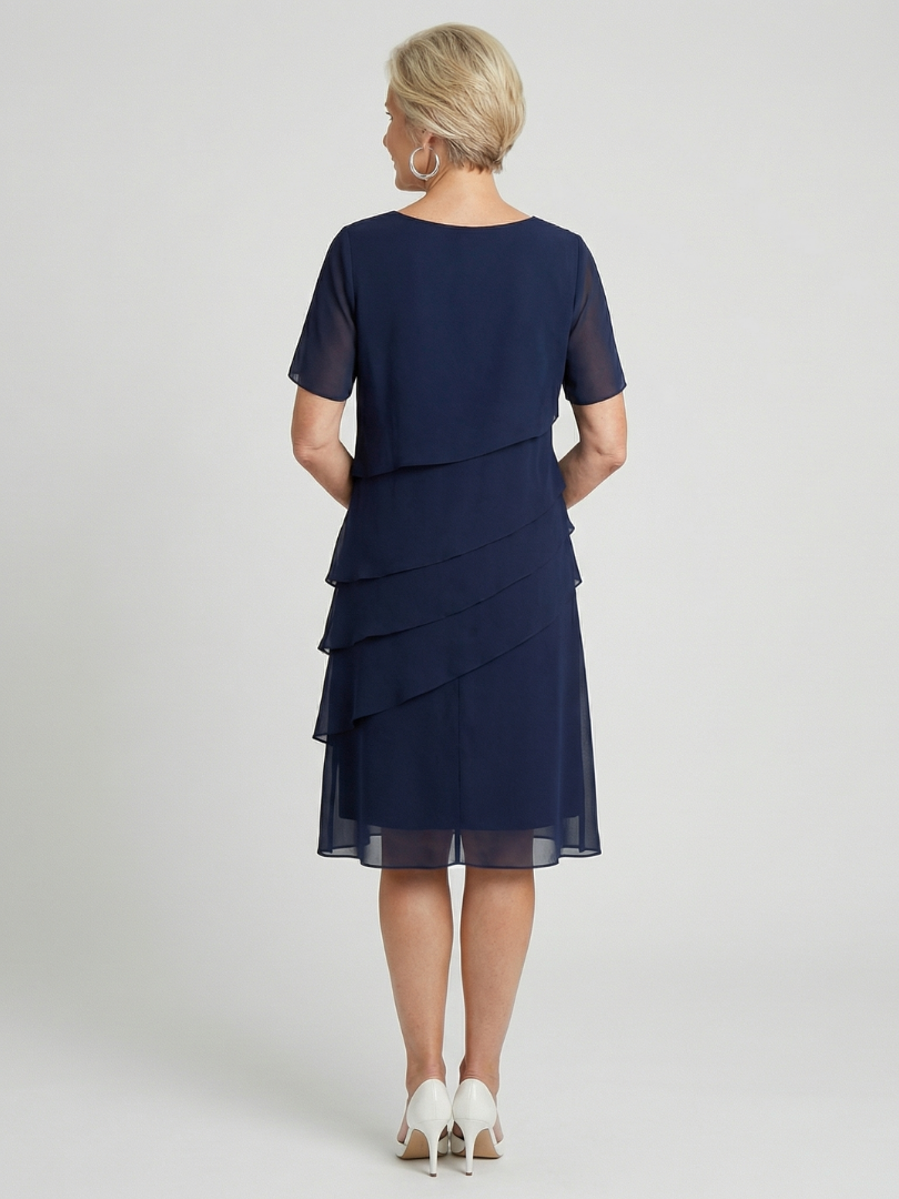 DELACROIX | Robe mi-longue douce Camille