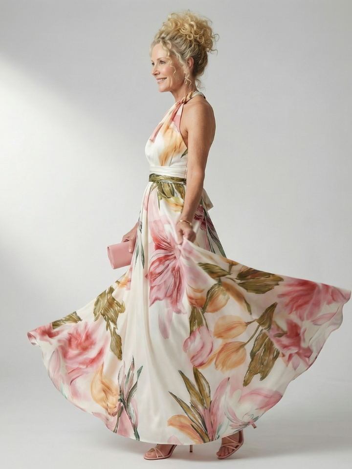 Amiel | Robe Maxi Florale Légère