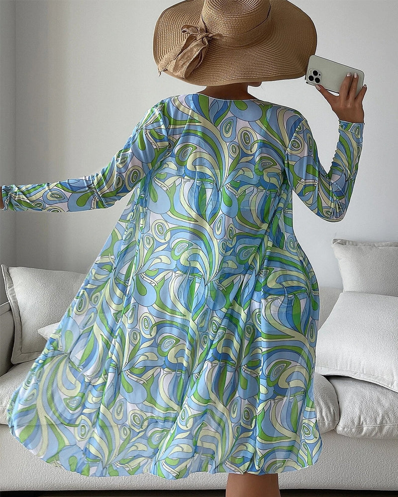 Yvonne - Ensemble de Plage Floral Chic