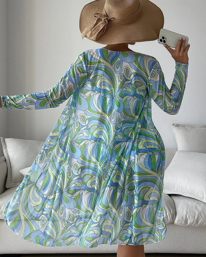 Yvonne - Ensemble de Plage Floral Chic