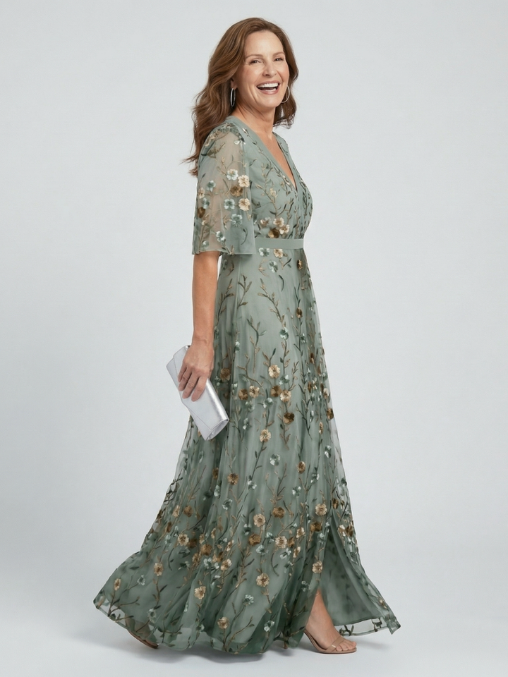 Selora | Robe Maxi Flow à Encolure Halter
