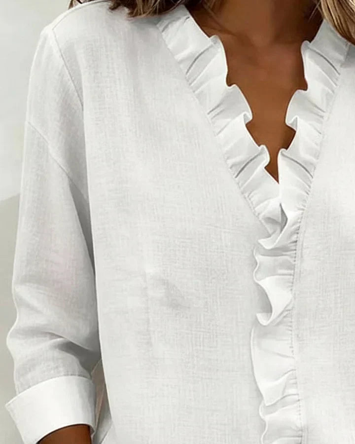 DELACROIX | Blouse à Volants Susan