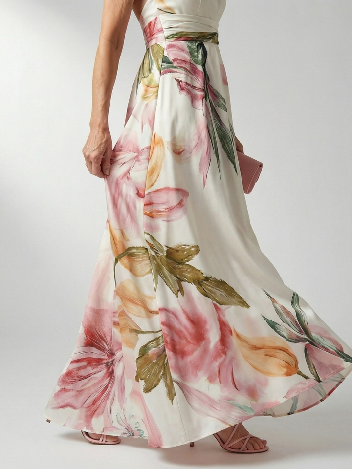 Amiel | Robe Maxi Florale Légère
