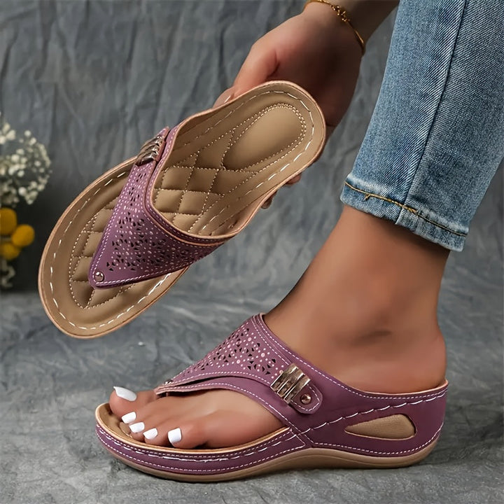 Sophia | Sandales à Talon Wedge Confort