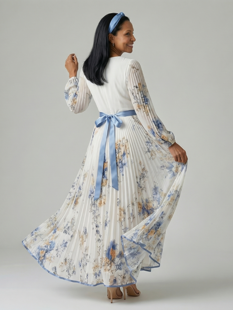 Rielle | Robe Midi à Enveloppe