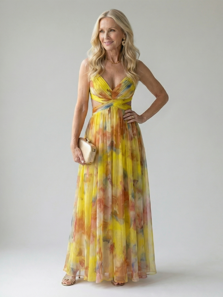 DELACROIX | Isel Douce Enveloppe Maxi Robe
