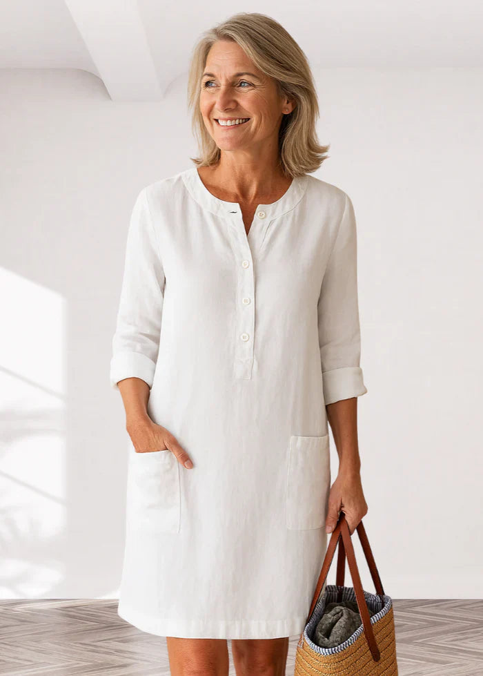 EVI | Robe décontractée pour femmes avec coupe relax et look intemporel pour tous les jours