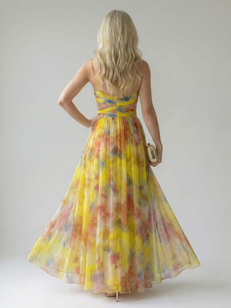 DELACROIX | Robe Maxi Enveloppante Douce Isel