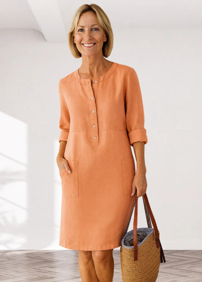 EVI | Robe décontractée pour femmes avec coupe relax et look intemporel pour tous les jours