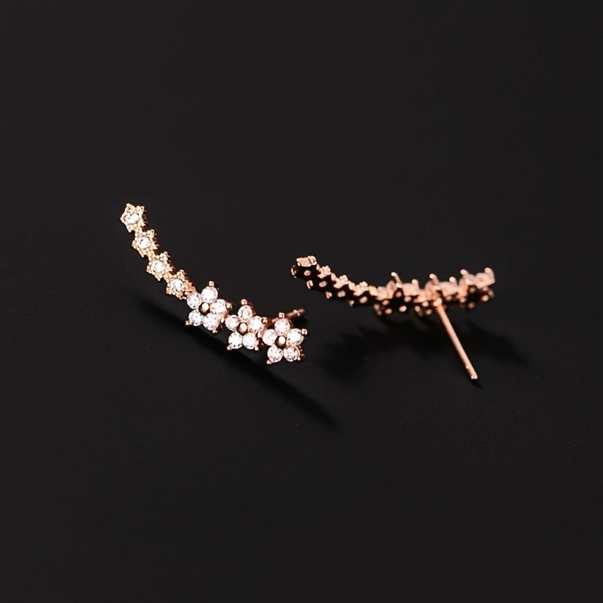 DELACROIX | BOUCLES D’OREILLES FLORALES INTEMPORELLES