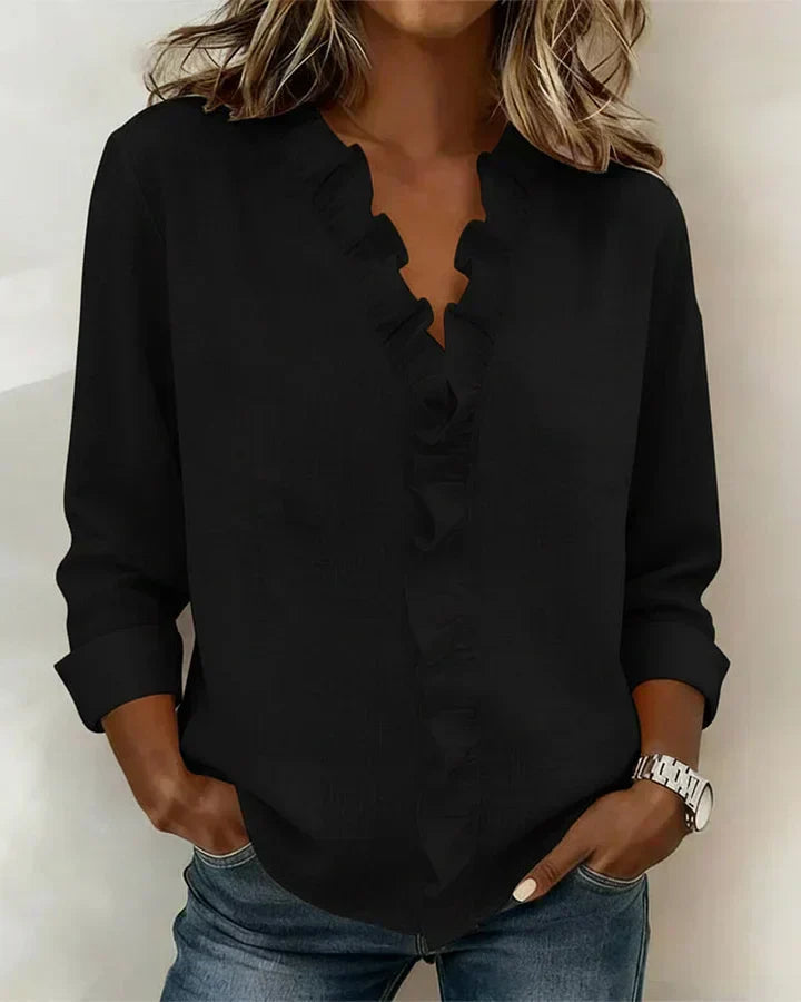 DELACROIX | Blouse à Volants Susan