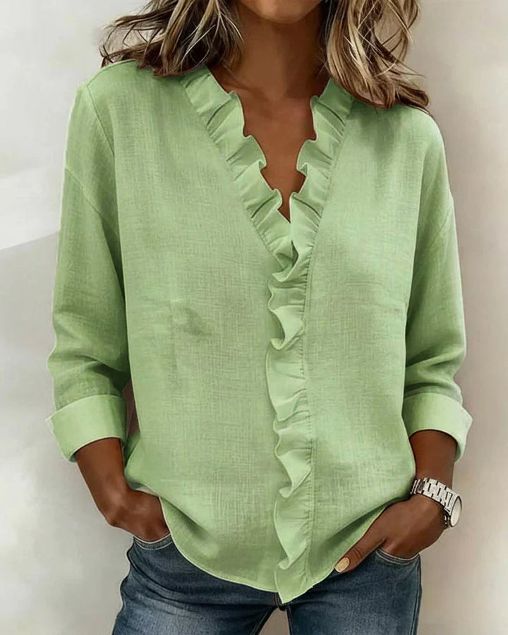 DELACROIX | Blouse à Volants Susan