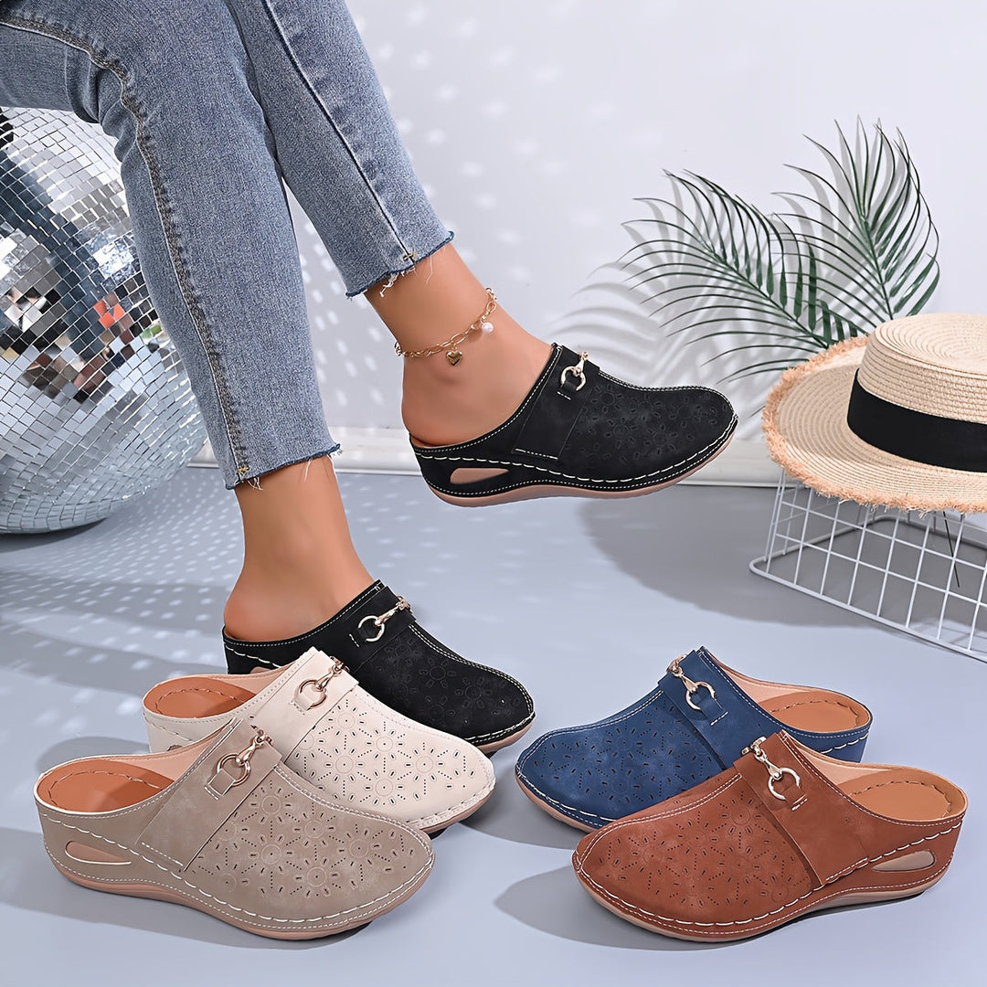 Sienna | Mules Plateformes à Talons
