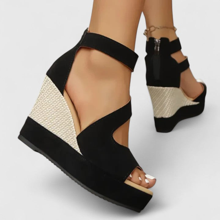Zynavielle | Sandales Orthopédiques à Talon Wedge