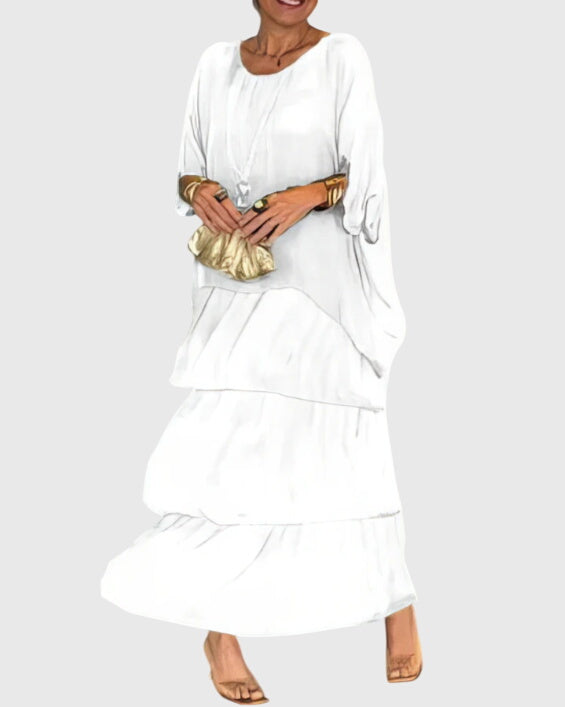 Susan™ | Robe Élégante Longue et Fluide