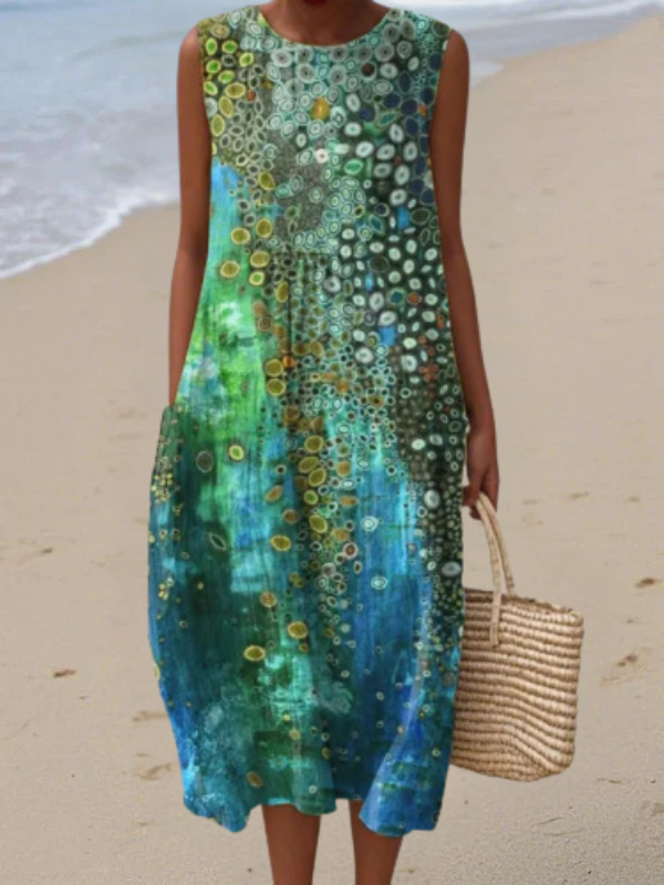 Zara - Robe Midi Reef