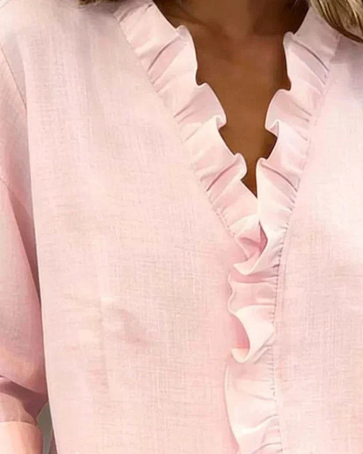 DELACROIX | Blouse à Volants Susan