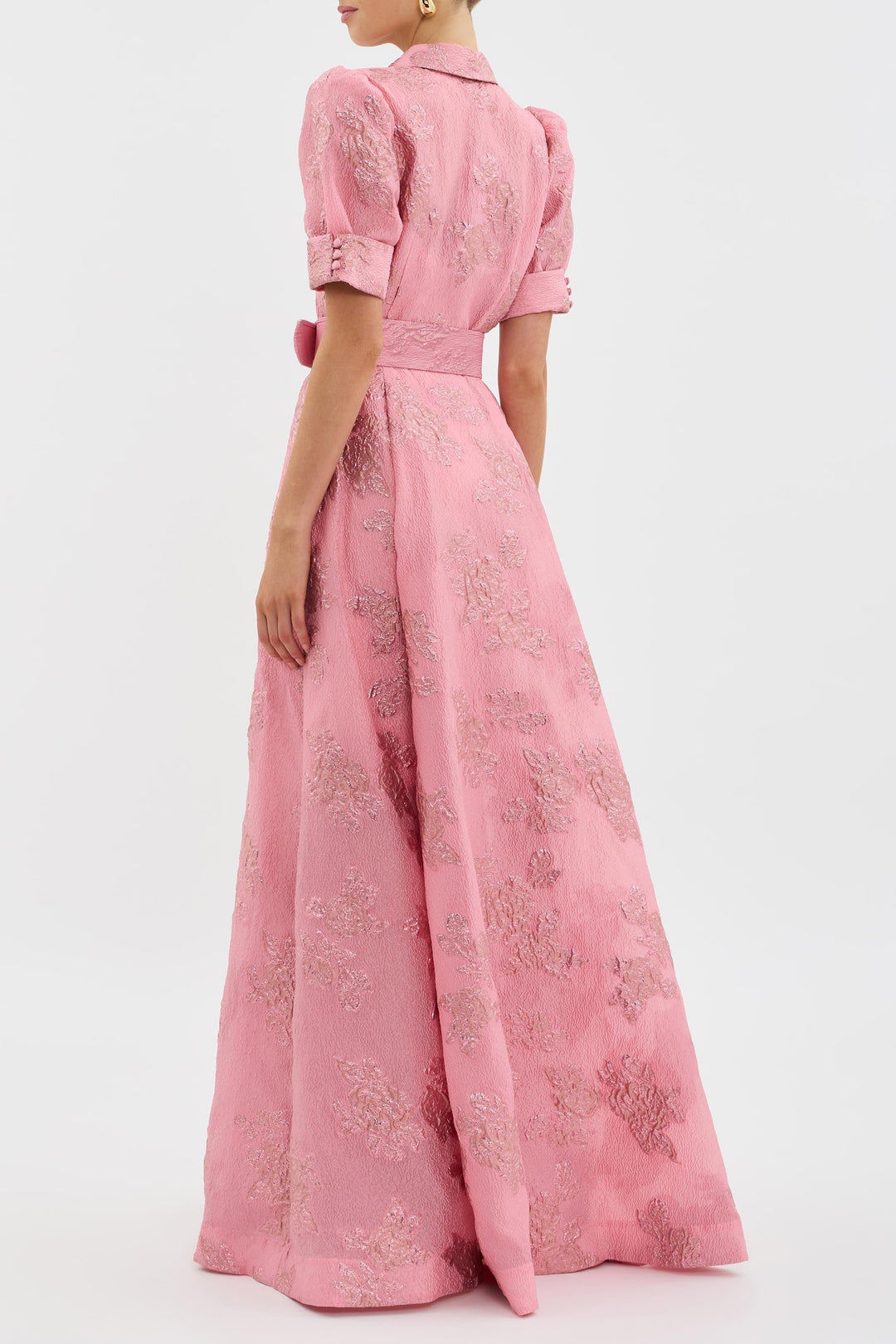 Aria™ | Robe avec Manches Courtes Bouffantes