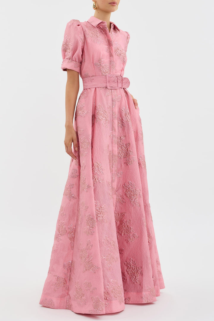 Aria™ | Robe avec Manches Courtes Bouffantes
