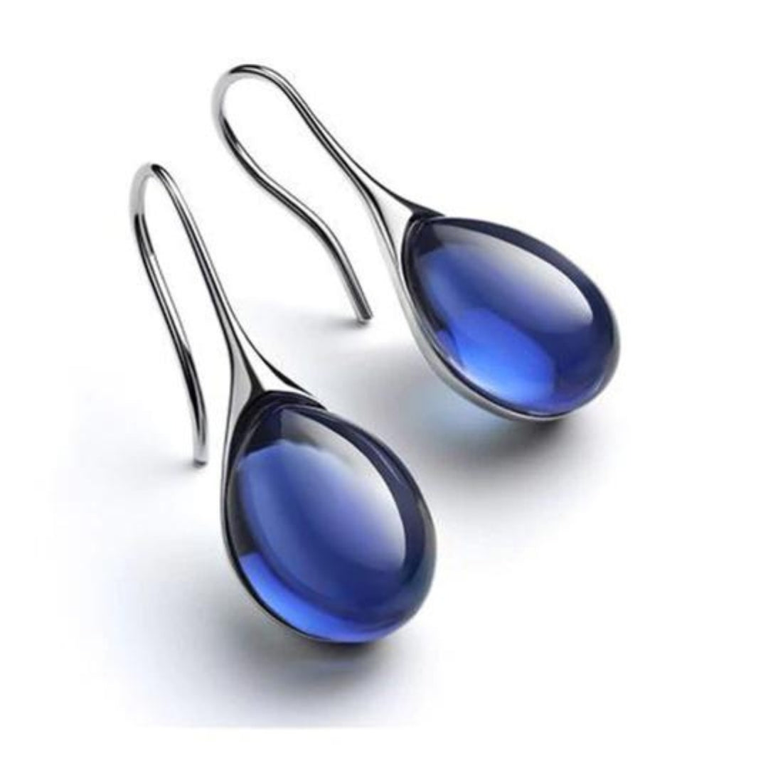 DELACROIX | BOUCLES D’OREILLES EN CRISTAL D’OR ET D’ARGENT