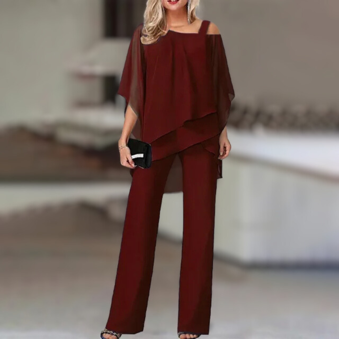 Lorenza™ | Ensemble Élégant en Deux Pièces