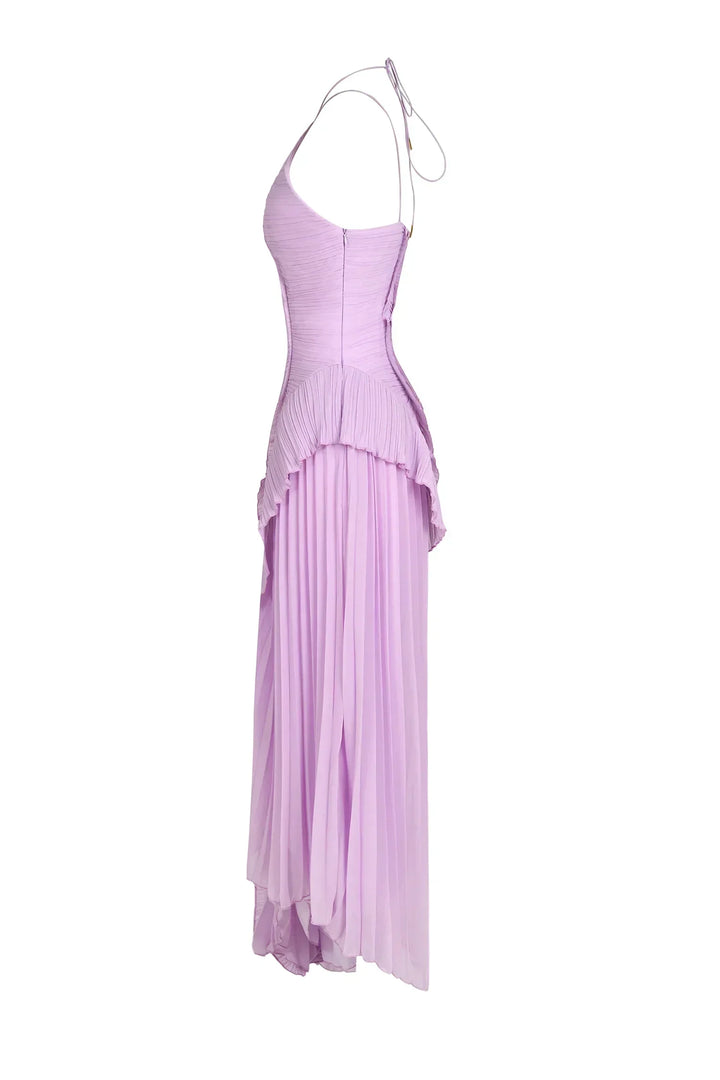 Melisa | Robe Lavande Édition Limitée avec Volants