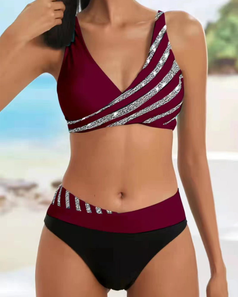 Sylvia - Ensemble de Bikini Wrap Flatteur