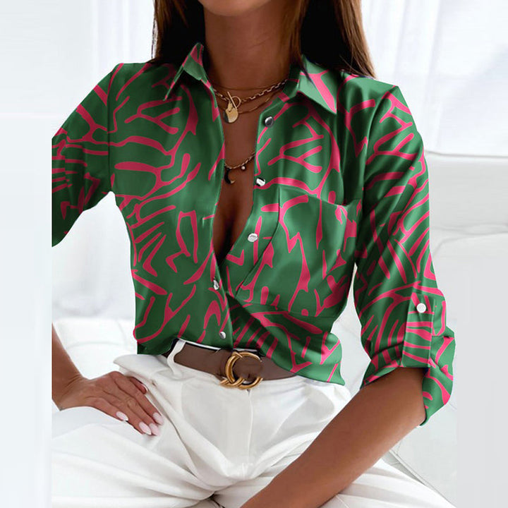 DELACROIX | Blouse Élégante avec Col Emmy