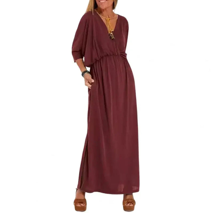 ISABELLA | Robe Longue Flottante au Style Unique pour Chaque Occasion