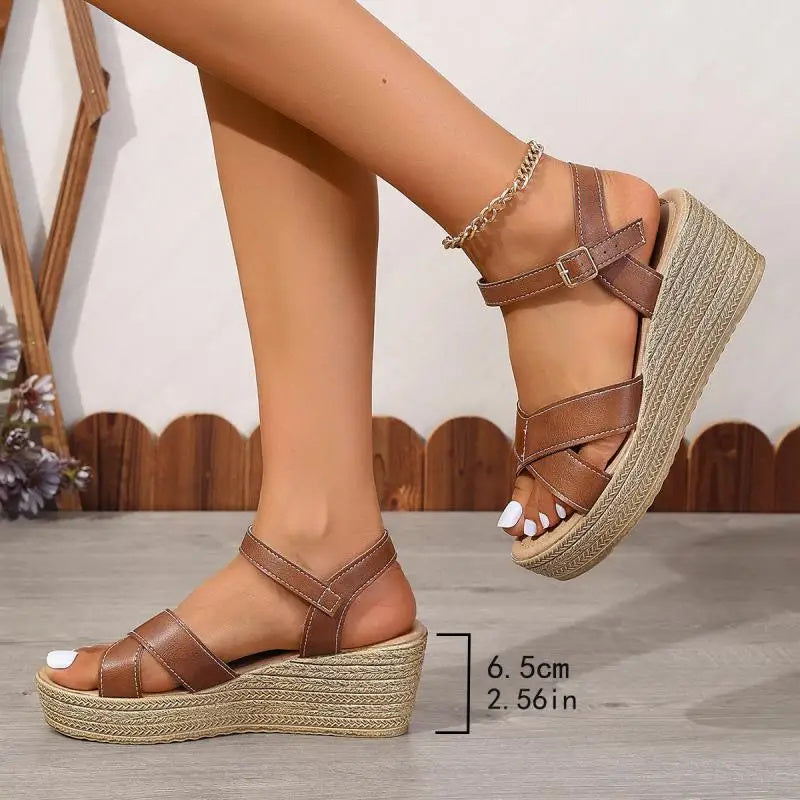 Daphnie | Sandales à Talon Wedge